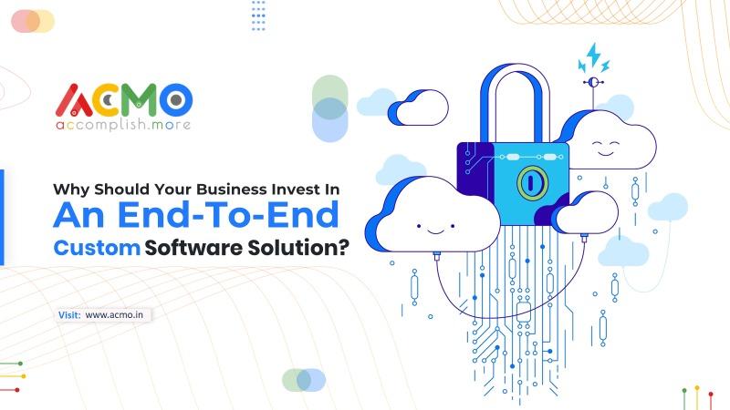 Why should your Business Invest in an End-To-End Custom Software Solution?