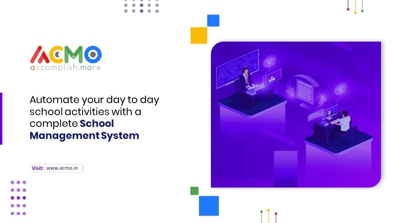 Automate your day to day school activities with a complete School Management System