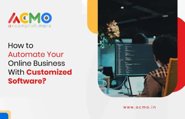 How to automate your online business with customized software?