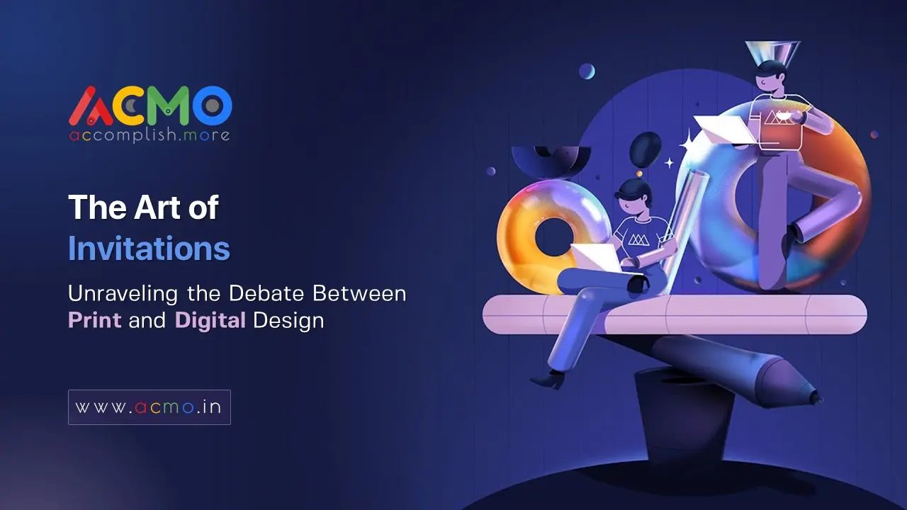 Print vs. Digital Invitations: Pros and Cons